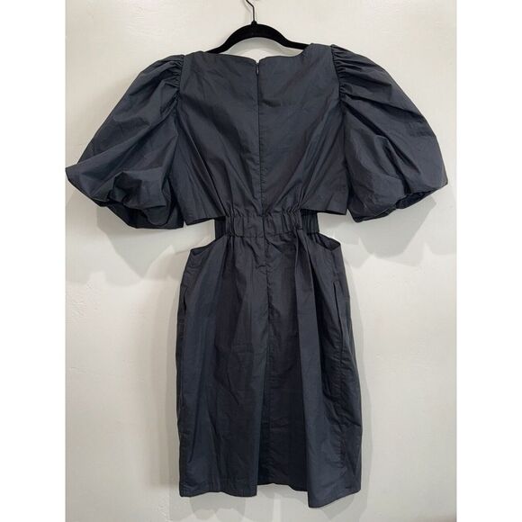 Cara Cara Bonnie Puff Sleeve Dress Black Size 0 - Picture 4 of 12